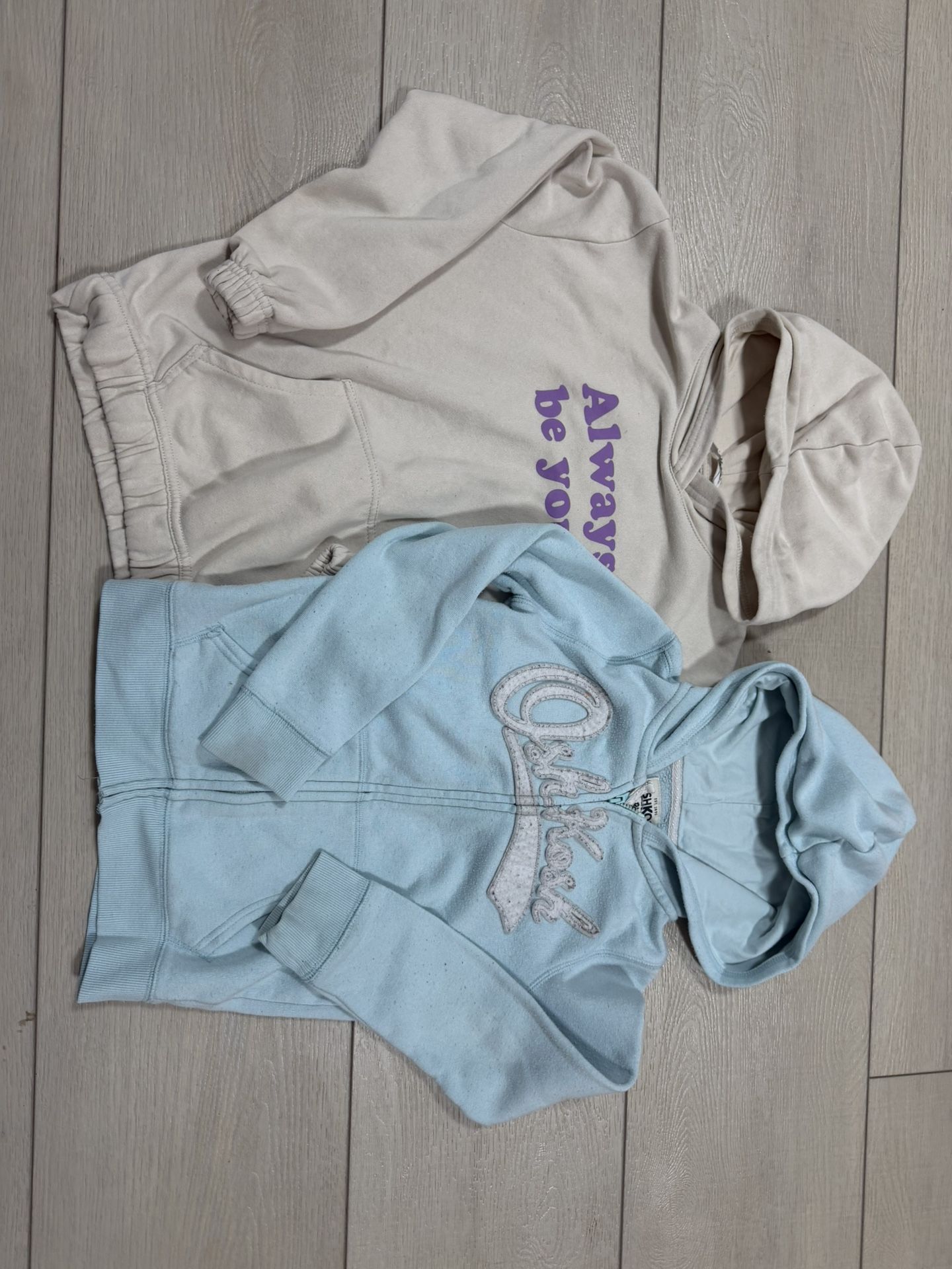 2 Fleece Hoodies For Girls