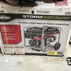 Briggs & Stratton 5500 Watt Storm Responder Generator – NEW – Never Used   Pembroke Pines (Next to Miramar Memorial Hospital)