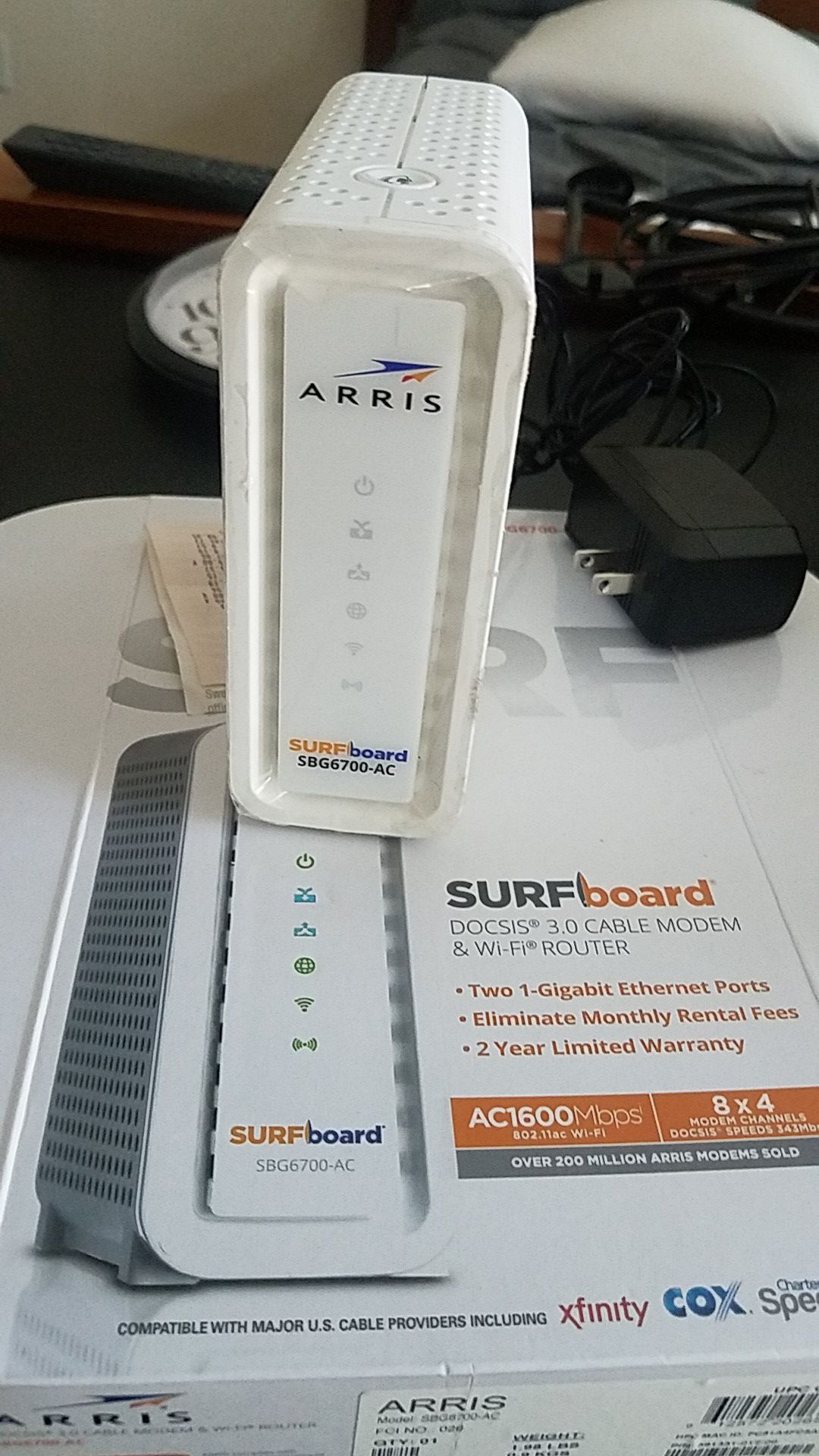 ARRis Wifi modem & Router