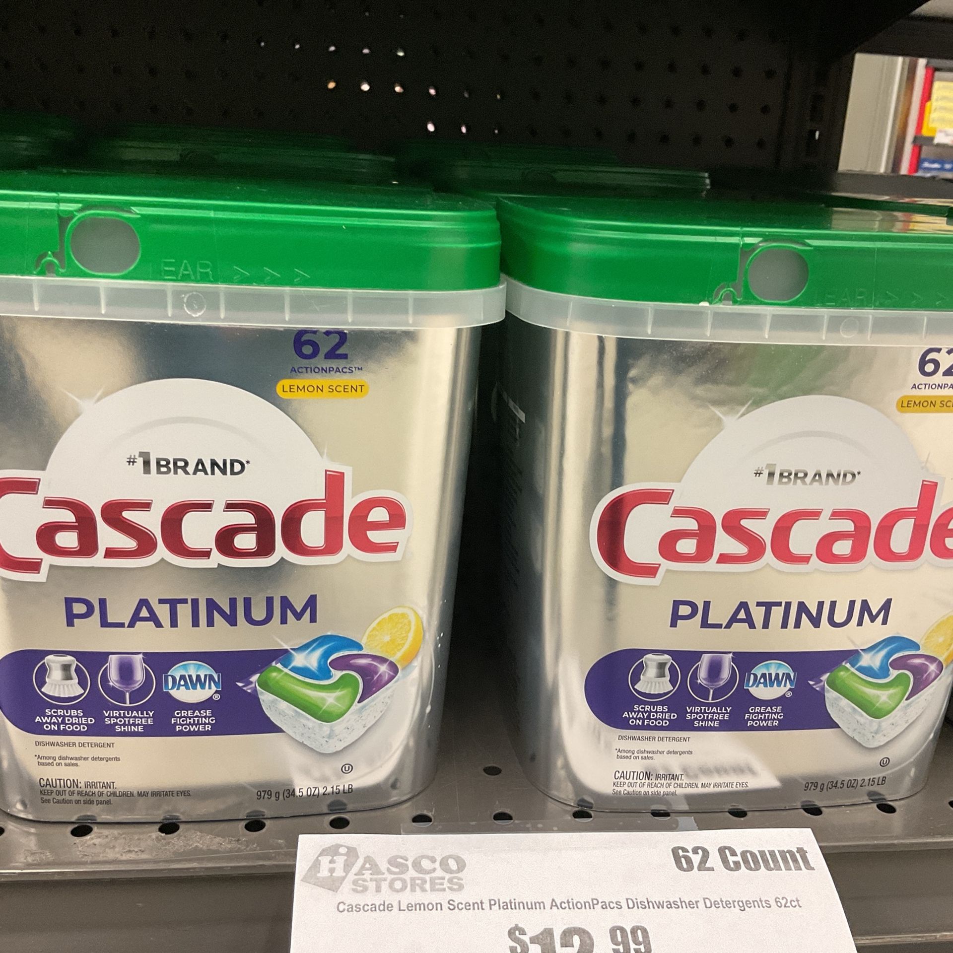 Cascade Platinum Dishwater Detergent