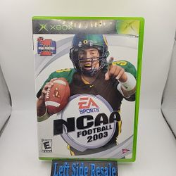 NCAA Football 2003 ( Microsoft Xbox , 2002 ) - CIB -