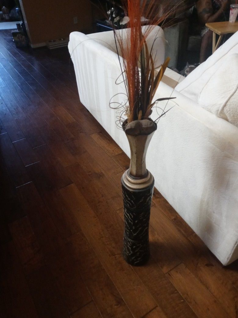 Fake Plant With Vase