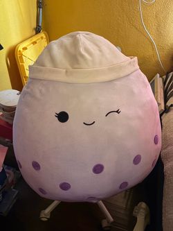 Squishmallow Large Boba Tea Plush