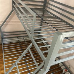 Twin Over Full Metal Bunk Bed
