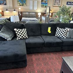 Black Sectional