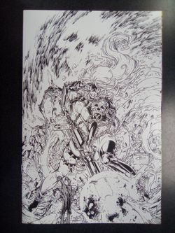 She Spawn #1 (Of 5) Cover E Brett Booth Black & White Variant