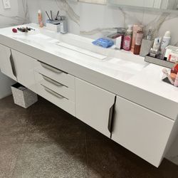 NEW - James Martin Double Bathroom Sink