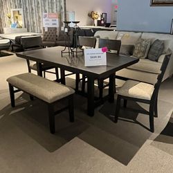6pc Dining Room Set 