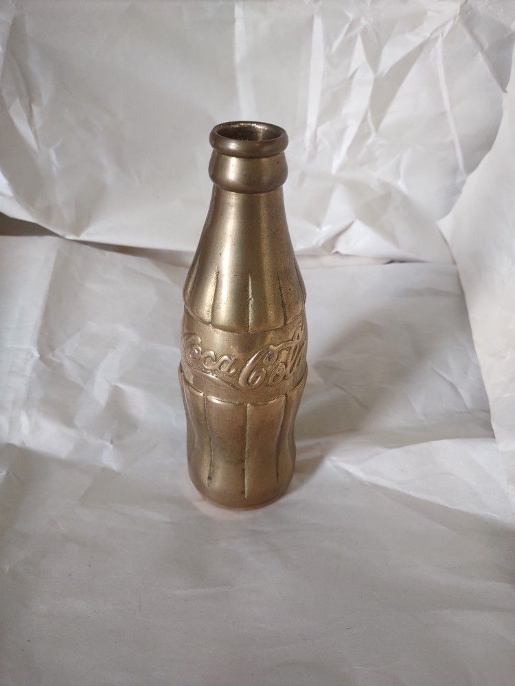Brass Coca-cola Bottle Antique