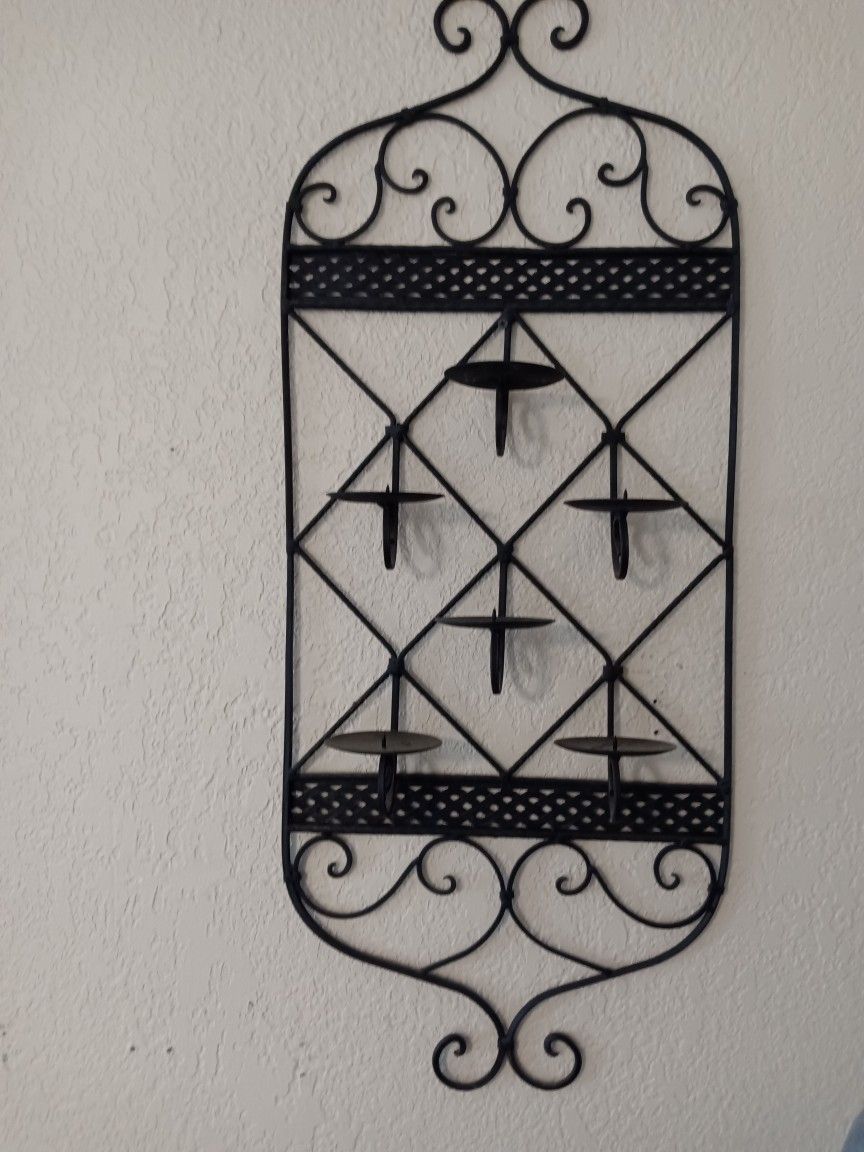 Decorating, Decorative,Iron, Candle Holder, Candle Holders