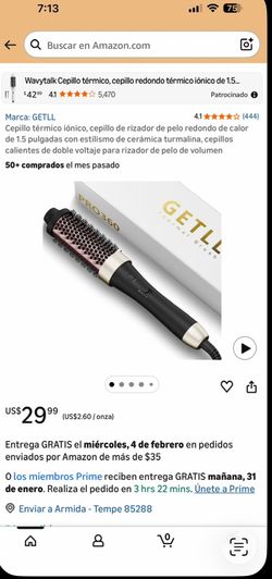 Thermal brush