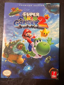Super Mario Galaxy 2 Wii Premiere Edition Strategy Guide