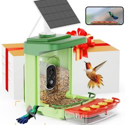 2 in 1 Smart Bird Feeder with Camera