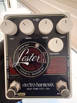 Electrophonic Leicester K rotary foot pedal