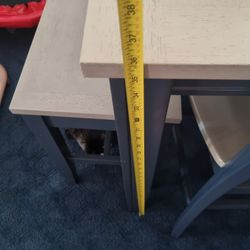 Tall Dining Table (Sold As Set)