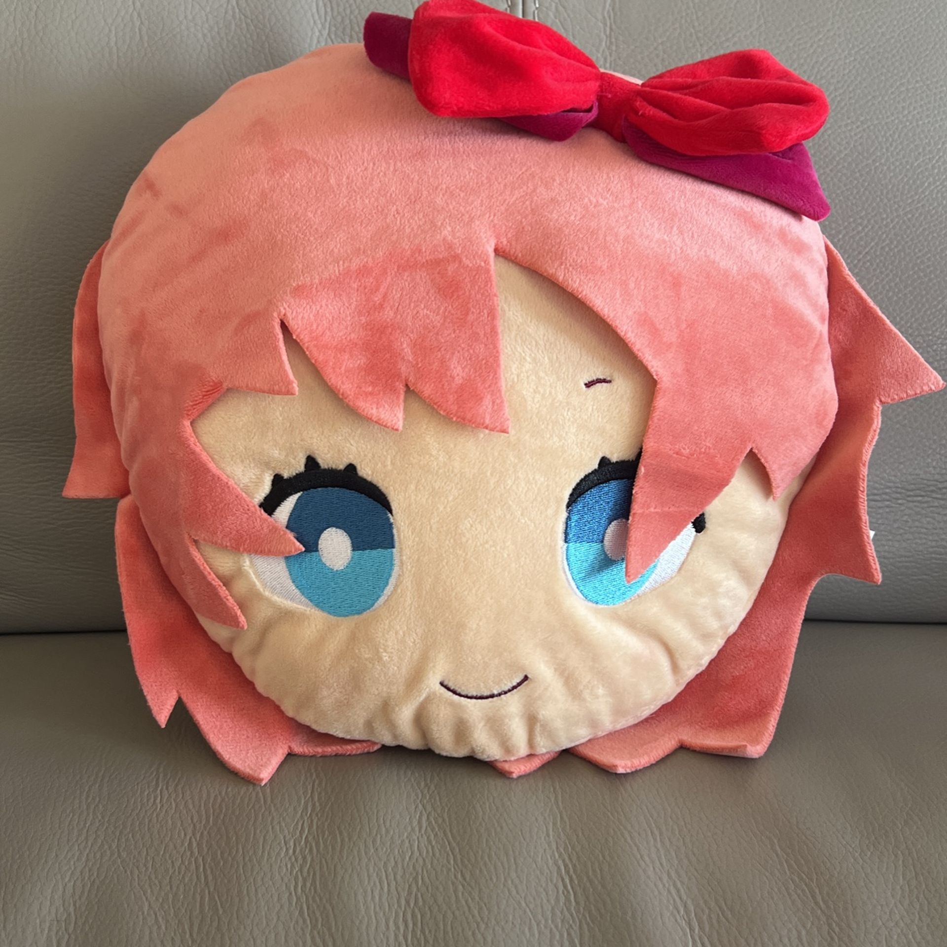 Sayori Head Pillow Plush