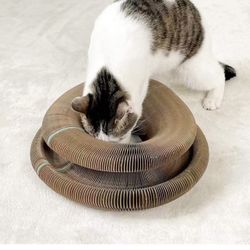 Magic Organ Cat Scratching Board Comes with a Toy Bell Ball