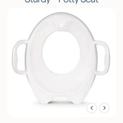 (Like new) Munchkin sturdy potty seat with HOOK