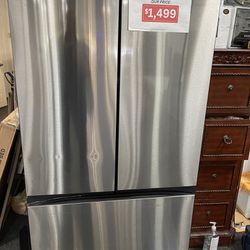 ‼️🛋️FRENCH DOOR REFRIGERATOR SAMSUNG BRAND NEW NEVER USES👌🏽 