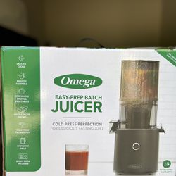 OMEGA Effortless Juicer Batch Juicer