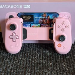 Backbone Pro Mobile and Wireless Gaming Device (USB-C) - Pink