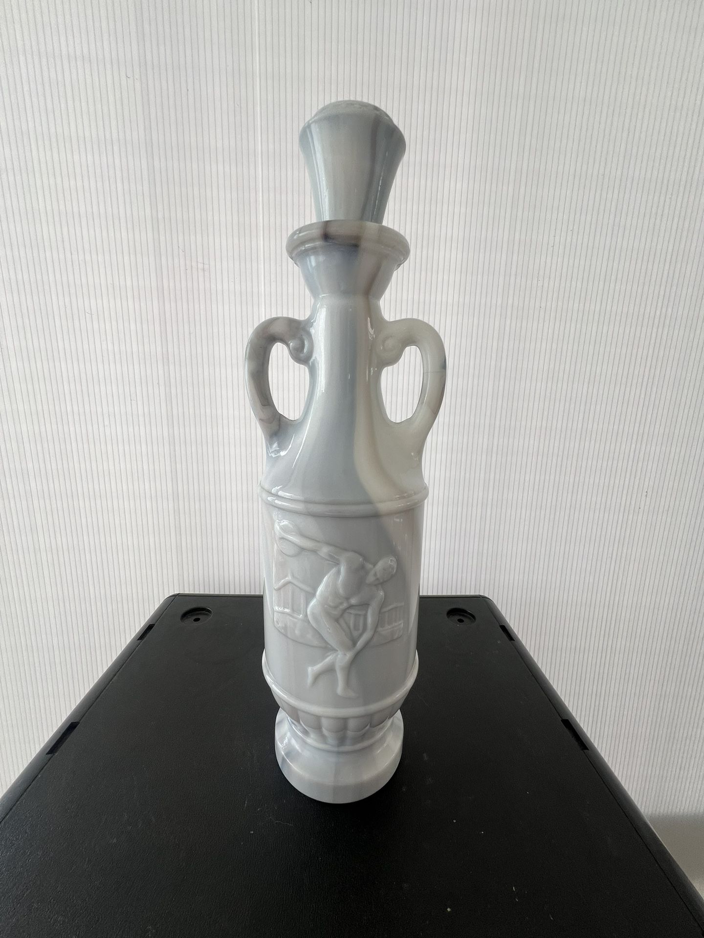 Vintage Jim Bean Marble Faux Decanter Cork Top