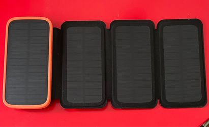 Solar charger with multiple panels