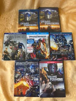 Transformers Movie Collection Blu-ray DVD Set