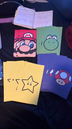 Super Mario loot bags candy party 16 pieces