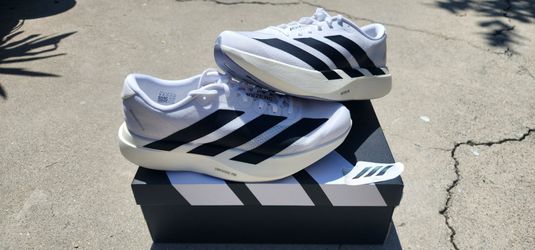 DS Adidas Adizero EVO SL Cloud White Core Black size 9