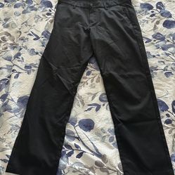 Black Cargo Dress Pants 
