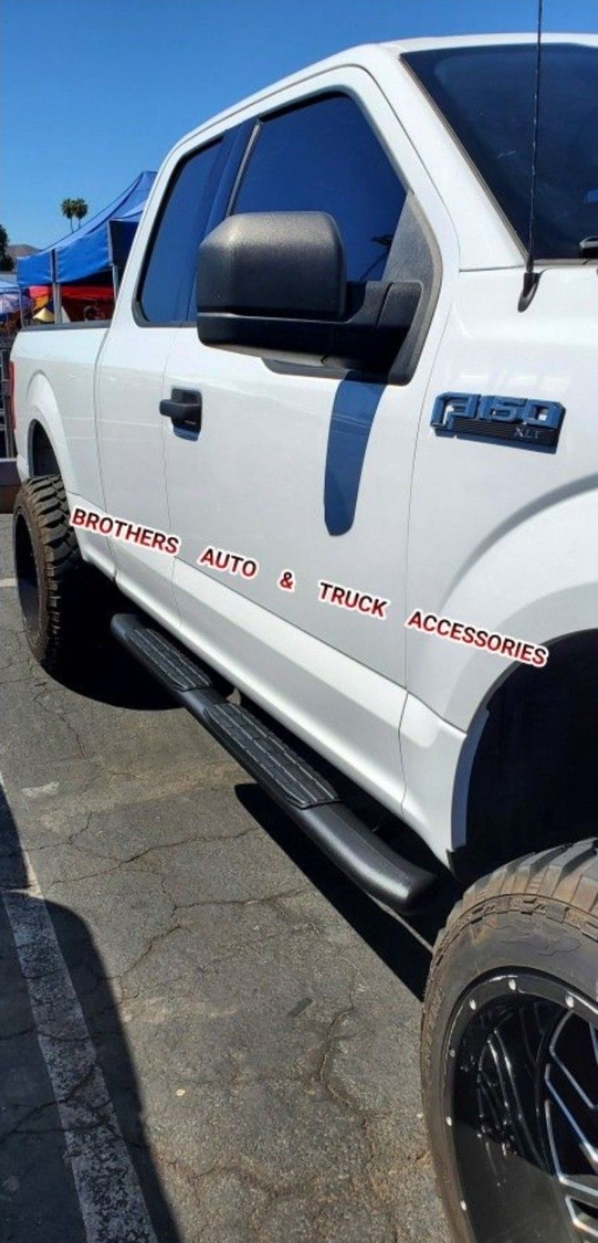 Running Board Side Step Estribos Escalones Trifold Tapas para Trocas