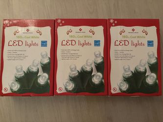 Cool White LED Lights 