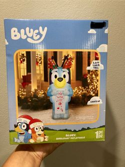 Bluey Christmas Airblown Inflatable