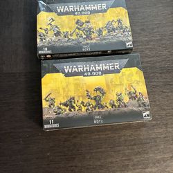Ork boyz, old and new NIB
