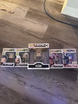 Funko Pops Lot Of 5 (Send Offers)