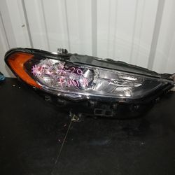 2017 2018 2019 2020 FORD FUSION PASSENGER SIDE HEADLIGHT HEADLAMP HALOGEN W LED OEM 