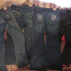 New Ladies Jeans Sizes 11, 13, And 14. For $12 Each