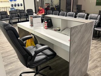 Black Leather Executive Office Chair