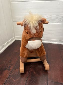 Rockin' Rider Plush Rocking Horse
