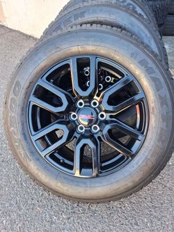 2026 NEW OEM ORIGINAL TAKEOFFS GMC SIERRA AT4 HAVE TPMS SENSORS 20 INCH MAXTREK ALL-TERRAIN NEW 100 % DOT 4425 $ 1,499 FIRM.