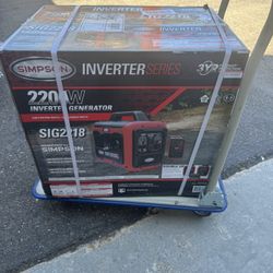 Simpson Inverter Generator 1,800 Watts