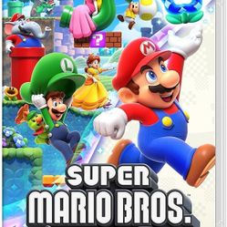New Nintendo switch 1 SUPER MARIO BROS WONDER game sealed