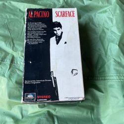Scarface Vintage VHS