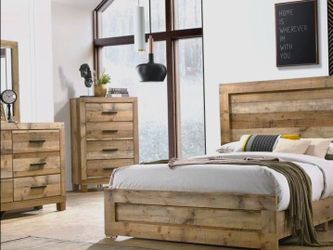 Queen Bookcase Bed - Salt Creek