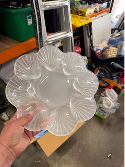 Crystal bowls and platters