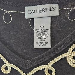 "Catherines" Womenes Tunic SIZE  OX