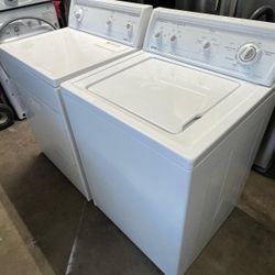 Set Of Washer And Electric Dryer Kenmore Everything Working 