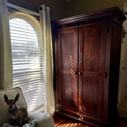 Wood Wardrobe two door