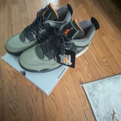 Undefeated X Retro Jordan 4s Green